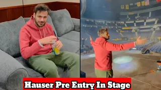 Hasuer Pre Entry In Stage Bridge Stone Arena Nashville Unite States 2Cellos World Tour 2022