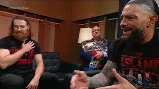 Roman Reigns Apologizes Sami Zayn - WWE Smackdown 1/6/23 (Full Segment)