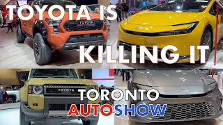 Toyota Dominates the 2024 Toronto Auto Show.