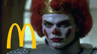 Fast Food Mascots as an 80s Dark Fantasy Film