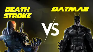 Batman vs Deathstroke | Batman Arkham Origins | Batman vs Deathstroke Fight Scene | Let's Play