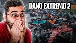 F1 2022 - MISTUREI CHUVA PESADA COM O MOD DE DANO EXTREMO!