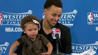 When Steph Curry's Daughter Riley Stole the Show ❤