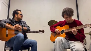 رفتم پیش مدرس گیتار الکی گفتم گیتار بلد نیستم | Pretending to be a beginner at Music academy 😂🎸