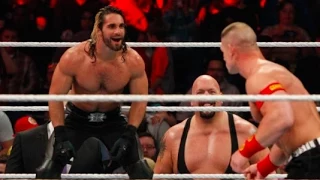 Seth Rollins vs John Cena WWE RAW 1/12/15 Lumberjack Match #LumberjackMatch #RAW