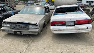 LAST MOMENT OF FAME BEFORE DEaTH! 1988 Cadillac Sedan Deville - 1994 Ford Thunderbird