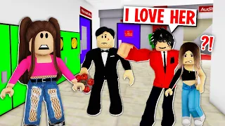 My SCHOOL'S BILLIONAIRE FELL IN LOVE With Me in ROBLOX BROOKHAVEN RP!