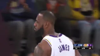 GRIZZLIES at LAKERS LEBRON HIGHLIGHTS  January 9, 2022