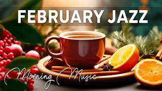February Jazz☕Morning Spring Coffee Ambience with Elegant Jazz Music & Bossa Nova to Work, Study