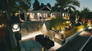 Prachtige nieuwe vrijstaande villa (2022/2023) te koop in Blue Bay Resort, Curacao met eigen zwembad