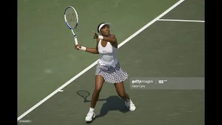 Maria Sharapova v. Venus Williams | Miami 2005 SF Highlights