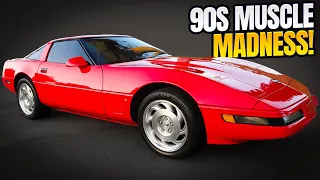 9 FORGOTTEN American Muscle Cars of the 90!