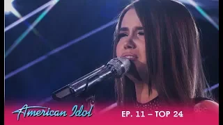 Mara Justine: She's Only 15 Years Old But Watch Her Do Whitney Houston!  | American Idol 2018