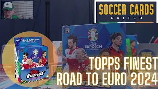 Topps Finest Road to UEFA EURO 2024 Soccer Box Opening | Double Dutch Autograph Hits!