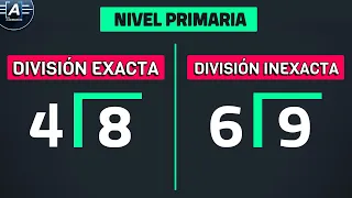 🛑DIVISIÓN EXACTA E INEXACTA - Divisiones exactas e inexactas (o enteras)