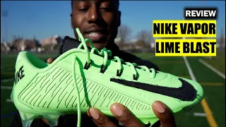 Lime Blast Nike Vapor Carbon Football Cleats