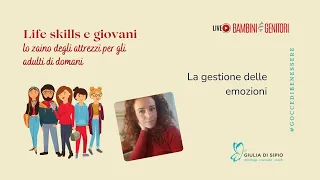 Life skills e giovani: La gestione delle emozioni