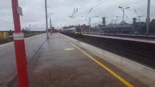 Trains at Wigan North Western WCML