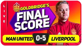 OLE OUT! GOLDBRIDGE MANCHESTER UNITED 0-5 LIVERPOOL Match Reaction