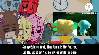 SpongeBob Characters React To Krusty Krab Pizza Is Disgusting