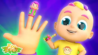 Песня семьи пальчиков, детский день специальные + Более учусь видео для детей