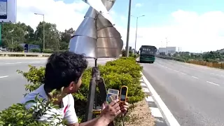 V United turbines (vertical axis wind turbine), Prashanth D