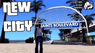 GTA SA NEW CITY mod on android New