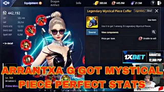 MIR4-ARRANTXA G GOT MYSTICAL PIECE PERFECT STATS | COMBINE PET AND SPHERE | FAMOUS FAMILY