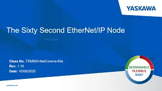 The Sixty Second EtherNet/IP Node