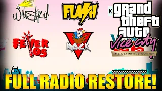 How to Fully Restore the Radio Music in Grand Theft Auto Vice City: Definitive Edition!