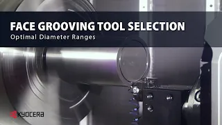 Face Grooving Tool Selection - Optimal Diameter Ranges