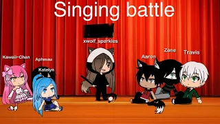 Singing battle ||Aphmau version||(Gacha life)