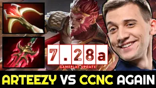 ARTEEZY vs CCNC again — Daedalus Monkey King vs Scepter Void Spirit 7.28 Dota 2