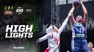 Iran vs Philippines | Women | Highlights | FIBA 3x3 Asia Cup 2023
