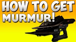 DESTINY HOW TO GET MURMUR! Destiny Dark Below Story & Legendary Murmur Walkthrough