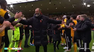 Nuno Espirito Santo bids an emotional goodbye to Wolves 🧡🖤