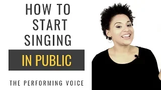 How to Sing with Confidence | How to Start Singing and Performing