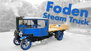 This 1/2 Scale Foden Steam Truck is a Glorious Reminder of Britain's Steam Days