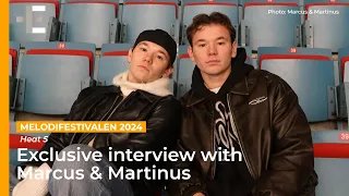 Melodifestivalen 2024: Marcus & Martinus Exclusive Pre-Heat 5 Interview!