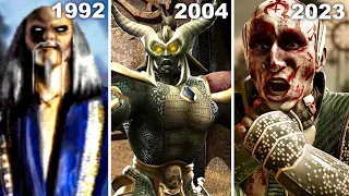 Evolution Of Scorpion Defeating Mortal Kombat Bosses (1992 - 2023)