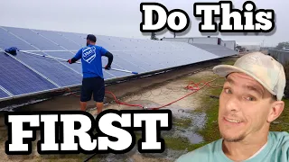 3 Things to do before you start a SOLAR PANEL Cleaning Business