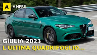 Giulia Quadrifoglio 2023 | 520 CV, nuovo differenziale e assetto: BOMBA!