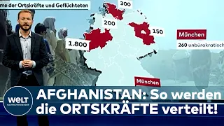 FLUCHT VOR TALIBAN: AFGHANISTAN! So werden die ausgeflogenen Ortskräfte auf Bundesländer verteilt!