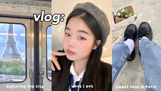 VLOG: What I eat in Paris, exploring the city, louvre museum, etc.