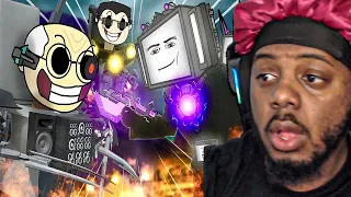 What if G-Man Never RAN from Titan TV Man? MAXEDY REACTION