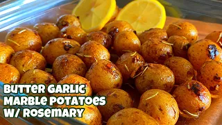 BUTTER GARLIC MARBLE POTATOES WITH ROSEMARY| QUICK AND EASY RECIPE | VLOG 38 | Lea Cayabyab