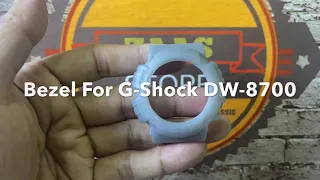 G-Shock DW-8700 Bezel