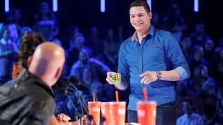 BEST Magic Show in the world - Genius Rubik's Cube Magician America's Got Talent