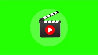 Movie clapper board Green& Yellow Screen Effect | 4K  | No Copyright | No Text