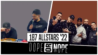 WILD UND DOPE! | 187 Strassenbande - 187 Allstars ‘22 | Sherlock Jones & Big Boi Watson Reaction